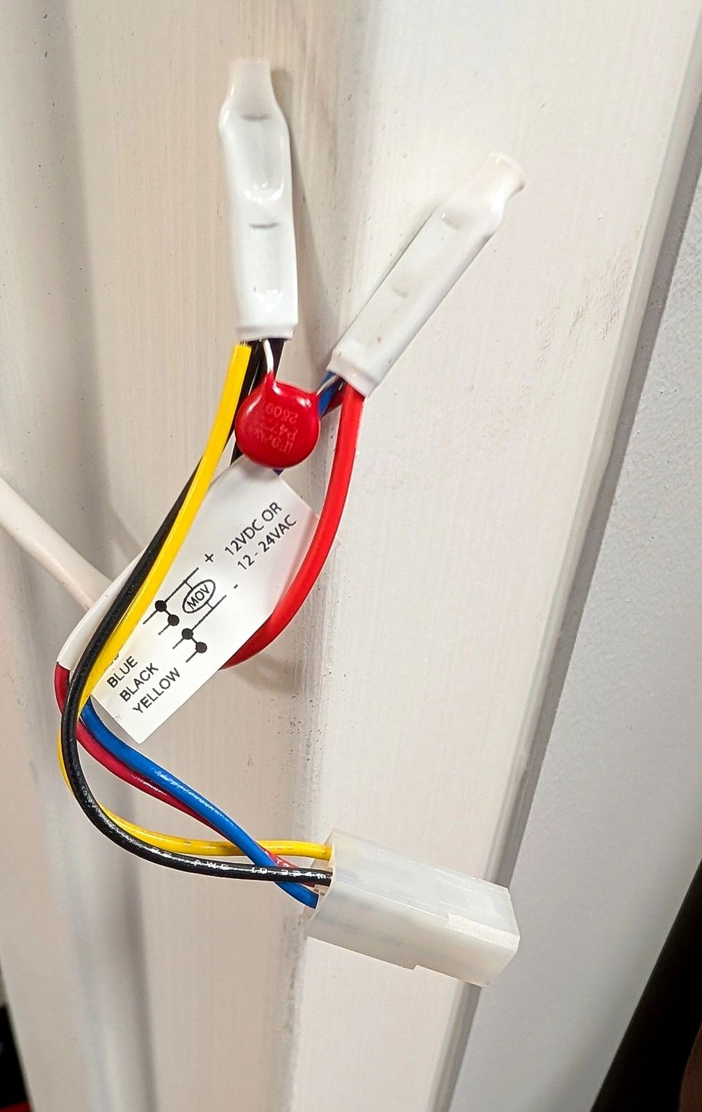 Electric strike wiring harness with surge protection, Kings Park, NY, Oct 2026